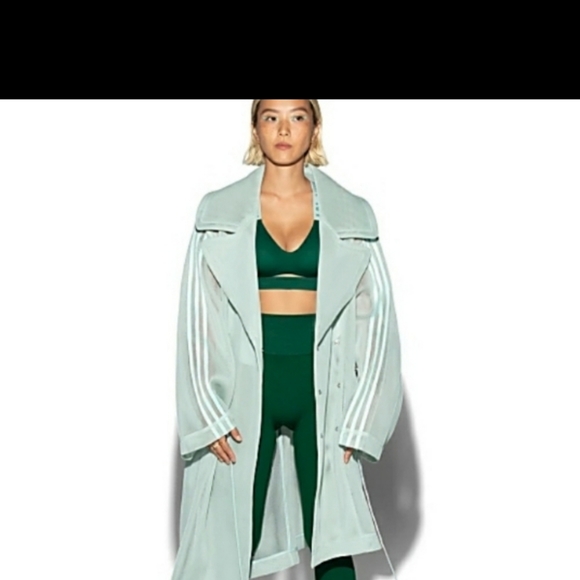 IVY PARK Jackets & Coats Ivy Park Green Tint Mesh Jacket Poshmark